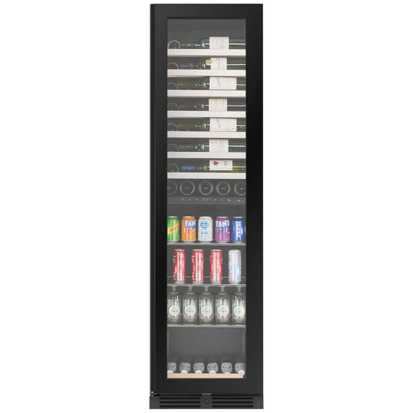 KingsBottle Atelier Fusion Wine and Beverage Fridge Right Hinge KB245HX-BK-RHH