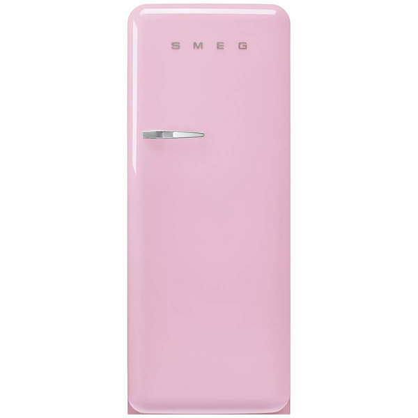 Smeg FAB 50's Style 270L Retro Refrigerator Pink Right Hinge FAB28RPK6