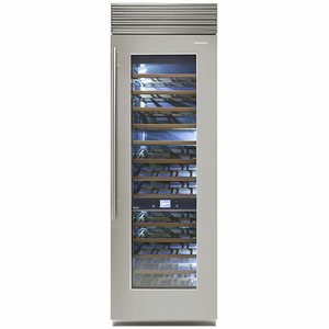 Fhiaba 75cm X-PRO Column Wine Cellar Right Hinge - Stainless Steel
