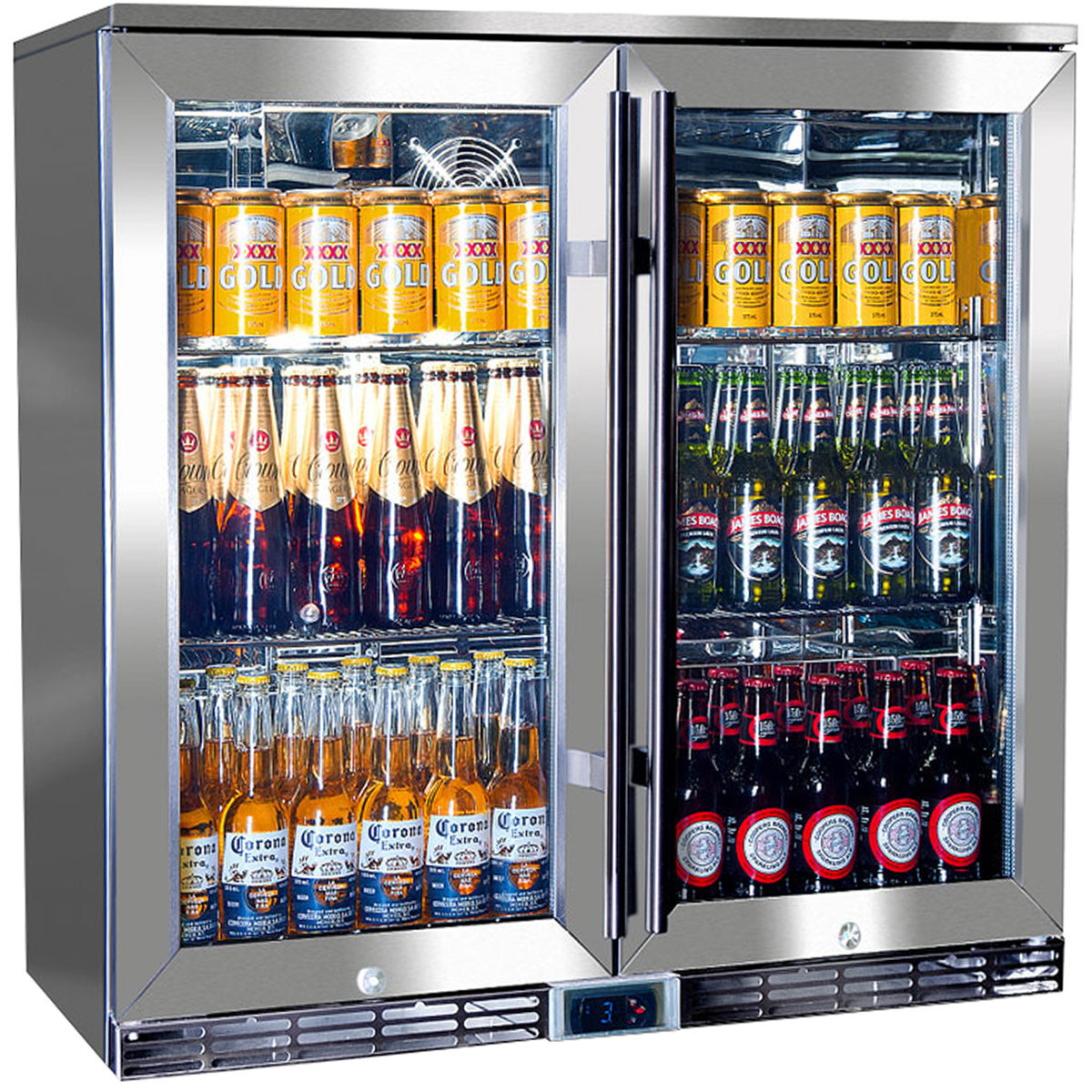 Rhino 208L Outdoor Beverage Centre GSP2H-840-SS Winning Appliances