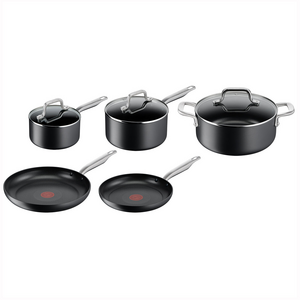 Tefal Premium Specialty Hard Anodised Induction Non-Stick 5 Piece Cookware Set H916S517