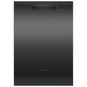 Fisher & Paykel Series 7 Contemporary Freestanding Dishwasher Black Steel DW60FC4B2