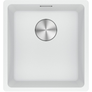 Franke Maris 370mm Single Bowl Flushmount Sink Polar White