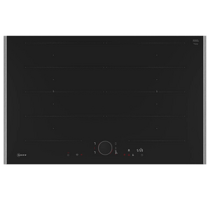 NEFF 80cm N 90 Flex Induction Cooktop with Flex Design Metallic Silver