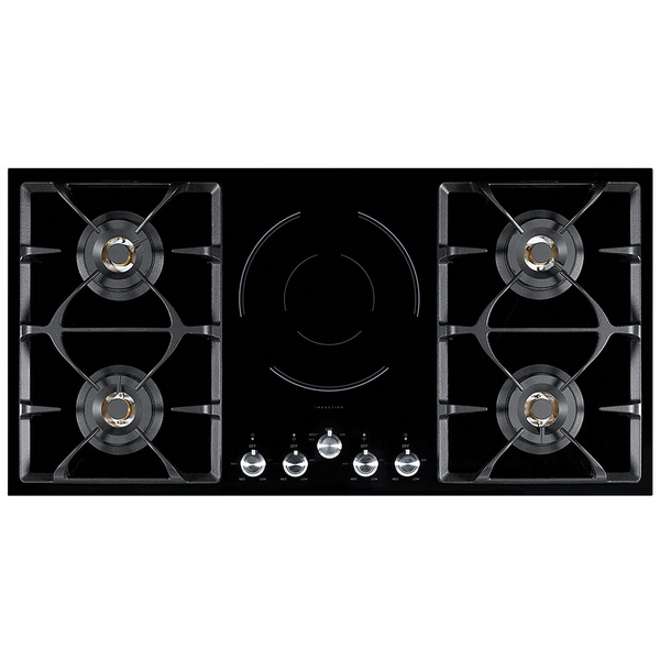 Gas induction 2025 cooktop