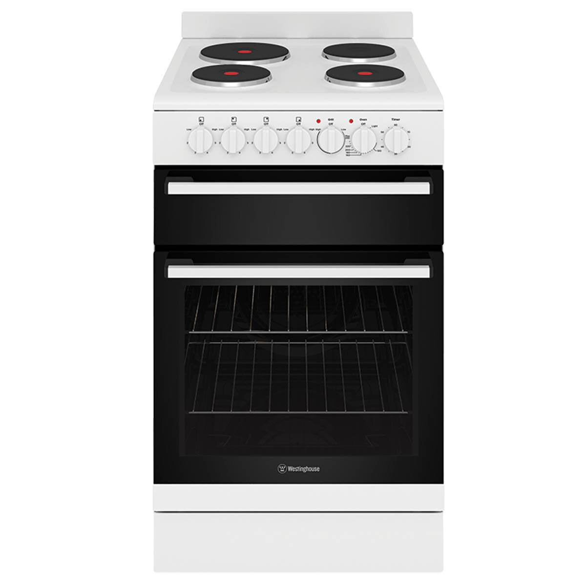 Westinghouse 54cm Freestanding Fan Forced Electric Oven Stove