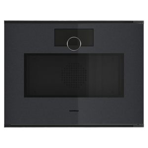 Gaggenau 60cm Minimalistic Series Compact Built-In Combi-Microwave Oven Right Hinge - Onyx GM250100