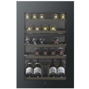 V-ZUG 38 Bottle WineCooler V4000 90 Black Right Hinge Wine Fridge 5110200007