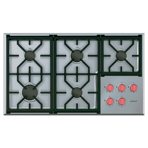 WOLF Professional 91cm Natural Gas Cooktop ICBCG365P/S