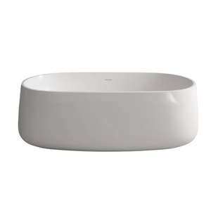 Studio Bagno Nur 1600 Freestanding Bath - Matte White NUR007MW