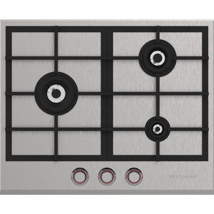 Spezialist 64cm Stainless Steel Natural Gas Cooktop