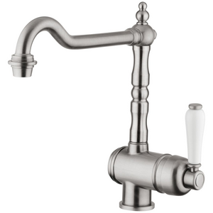 Armando Vicario Provincial Single Lever Kitchen Mixer Brushed Nickel 2050BN-LF
