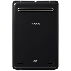 Rinnai Continuous Flow Natural Gas Hot Water Preset 60 Degrees B26N60ABLK