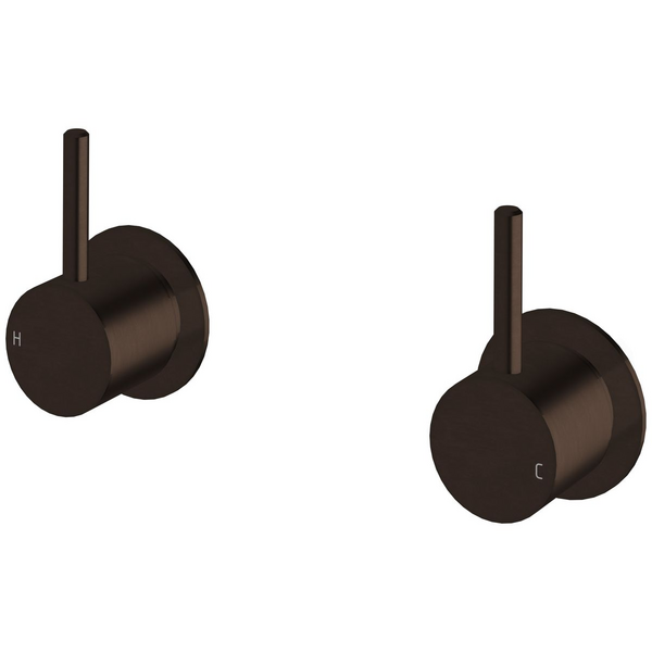 Sussex Taps Virgo Wall Top Assembly Living Rustic Iron VGWTA01-20