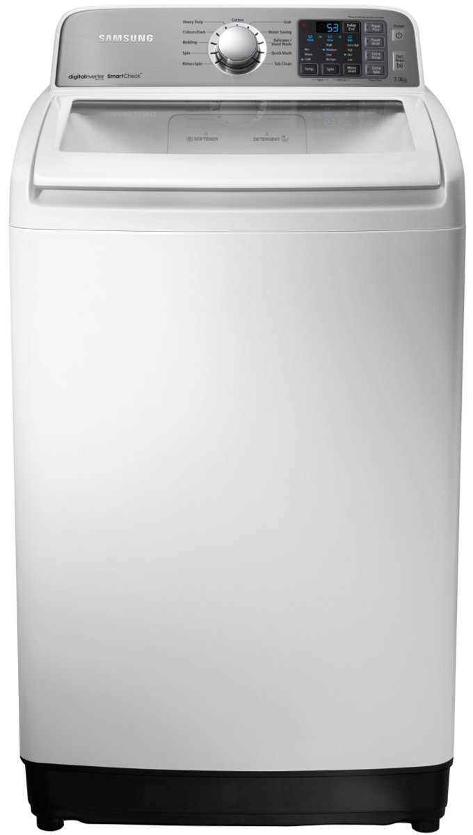 Samsung smartcheck washing machine top