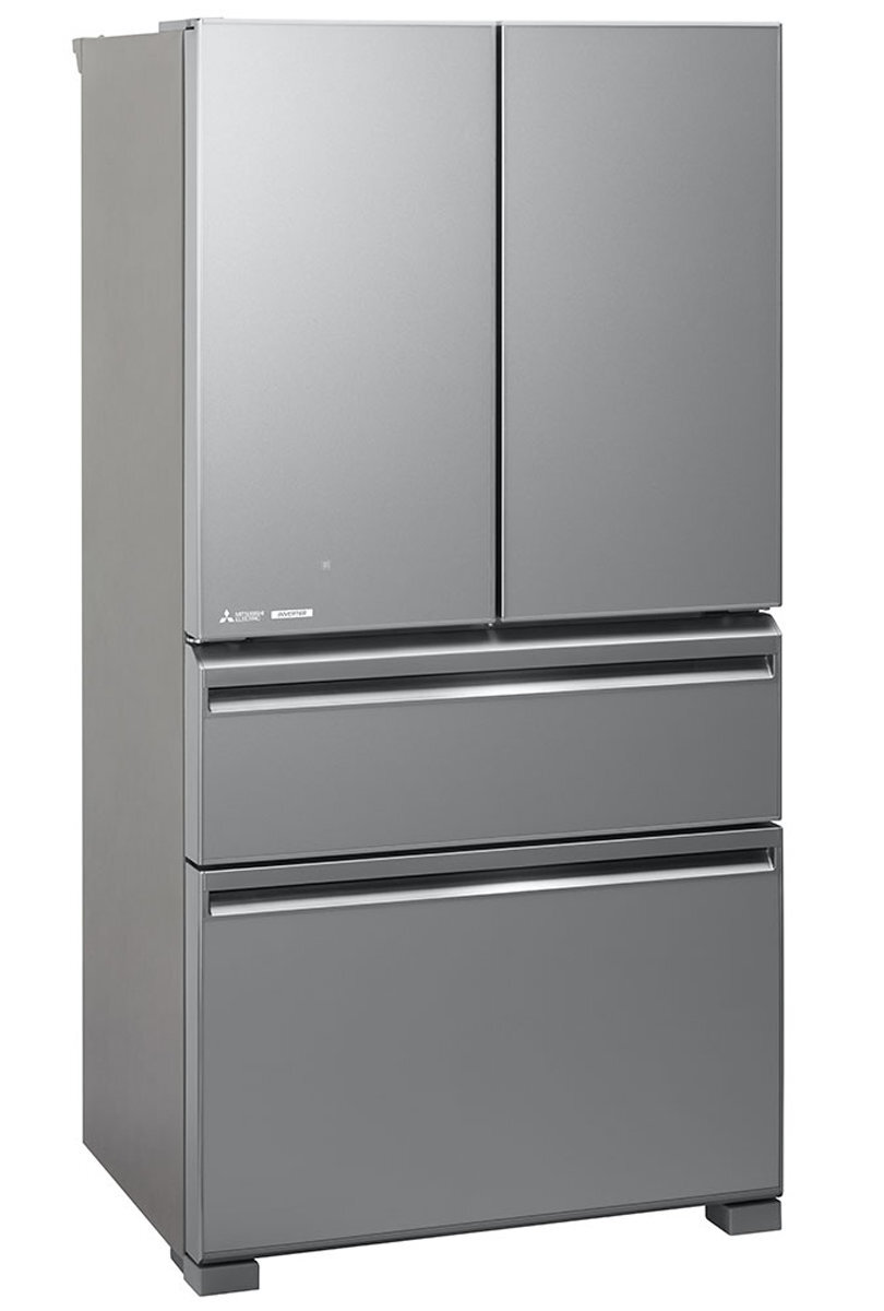 Mitsubishi electric 630l french on sale door fridge