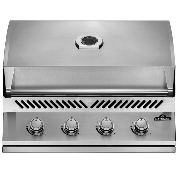 Napoleon 500 Series 32 Inch Built-In BBQ with Rear Burner BI32NSS-AU