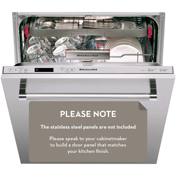 KitchenAid 60cm Fully Integrated Built-In Dishwasher KDSDM 82130