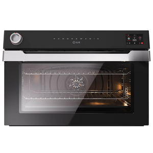 ILVE 90cm Panoramagic Series Built-in Oven Matte Black