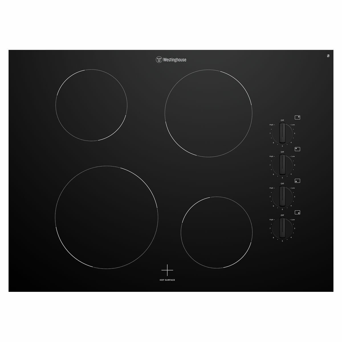 Westinghouse 70cm Ceramic Cooktop WHC742BC Winning Appliances