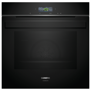 Siemens iQ700 60cm Built-In Pyrolytic Oven - Black Glass