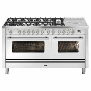 ILVE Professional Plus 150cm Freestanding Dual Fuel Oven/Stove