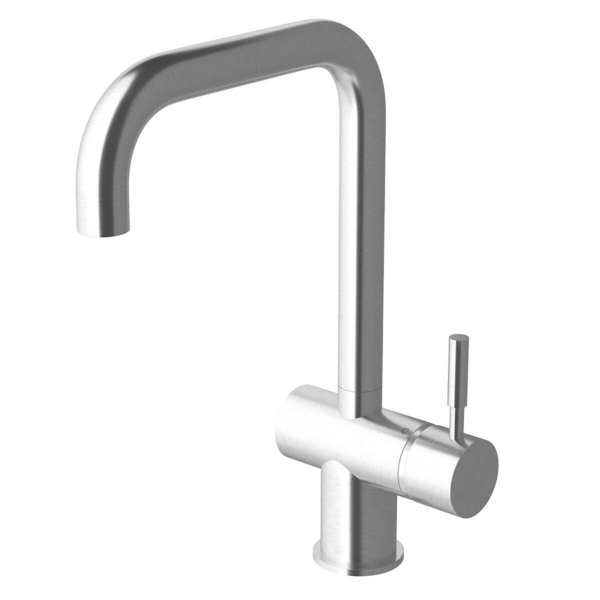 Sussex Taps Voda Square Sink Mixer Tap - Brushed Nickel VSMQ-08