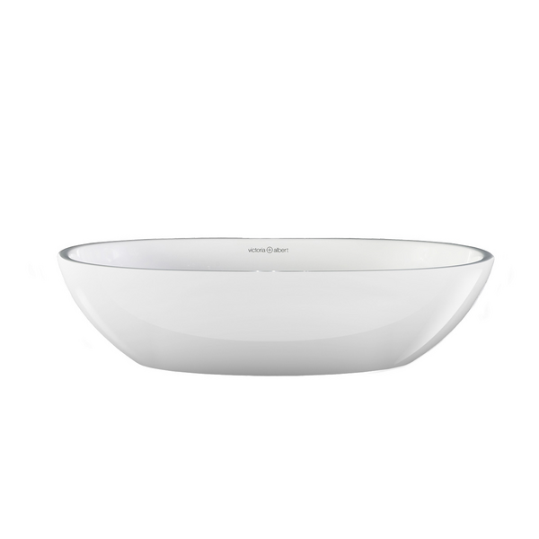 Victoria + Albert Barcelona 48 Countertop Basin - Gloss White VBBAR48NO