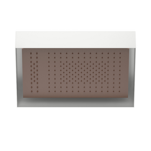 Fantini Acquafit Multi-Function Ceiling Shower with Frame - Matte Copper PVD 79P9K022