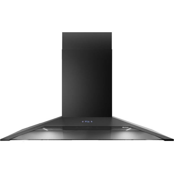 Sirius 90cm Onboard Canopy Rangehood - Black SLTC97900