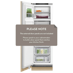 Fisher & Paykel Series 9 303L Integrated Triple Zone Freezer with Ice RS6019F3LJ1