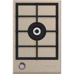 Spezialist 34cm Natural Gas Cooktop with Stainless Steel Plate Copper Surface