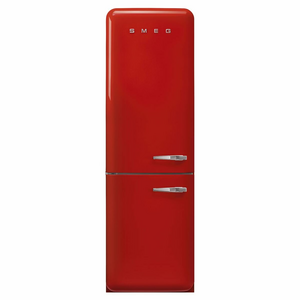 Smeg FAB 50's Style 331L Bottom Mount Refrigerator Red