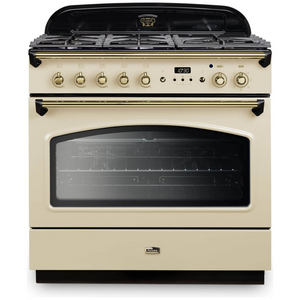 Falcon 90cm Classic FX Cream Dual Fuel Freestanding Oven CLA90FXDFCR-BR