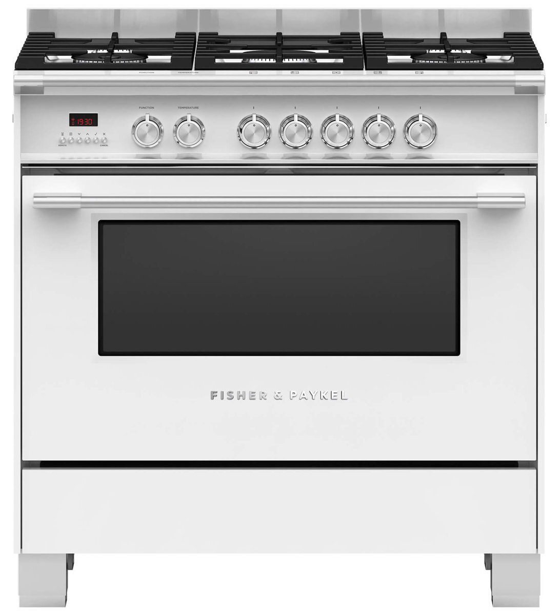 Fisher & paykel 900mm freestanding induction cooker top