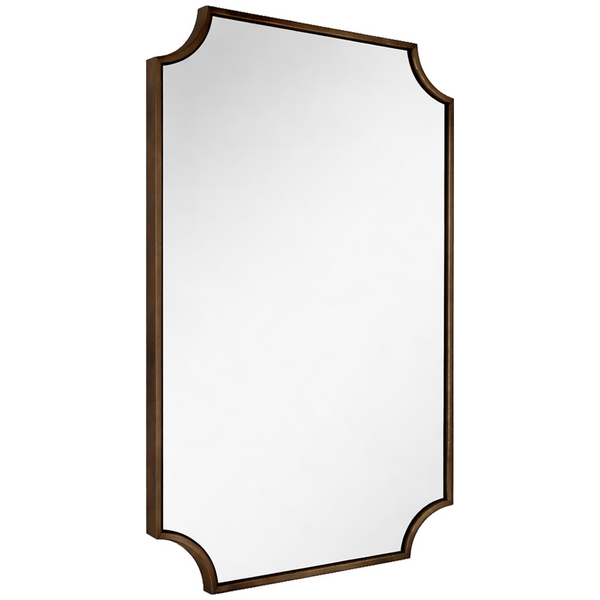Turner Hastings Claremont Bathroom Mirror 80x50 English Bronze CL403MR-EB