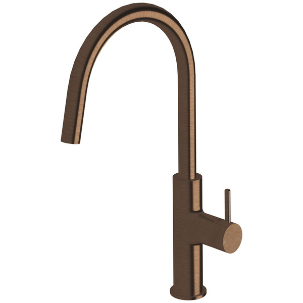 Sussex Taps Virgo Sink Mixer Tap LUXPVD Brushed Rare Bronze VGSM01-72