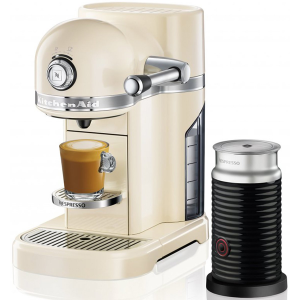 KitchenAid Nespresso Coffee Machine Almond Cream 5KES0504AAC Winning Appliances