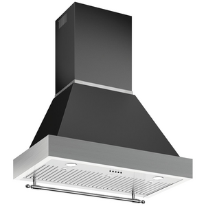 Bertazzoni 100cm Nero Heritage Series Canopy Rangehood