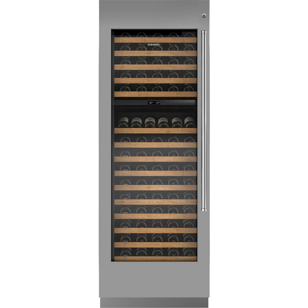 Sub-Zero Wine Cabinet Door Panel with Professional Handle and Lock 7025349