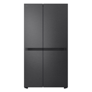 LG 664L Side by Side Refrigerator Matte Black