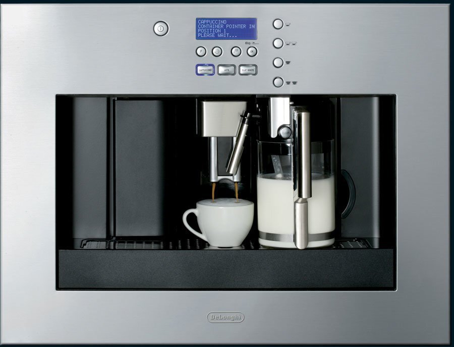 Delonghi integrated shop coffee machine