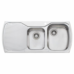 Oliveri Monet 1 and 3/4 Bowl Topmount Sink