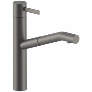 AboutWater AF/21 Pull Out Sink Mixer Tap Matte Gun Metal PVD