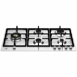 Bertazzoni 90cm Professional Series Natural Gas Stainless Steel Cooktop