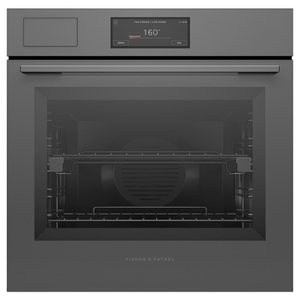 Fisher & Paykel 60cm Series 9 Minimal Combi-Steam Oven Grey Glass