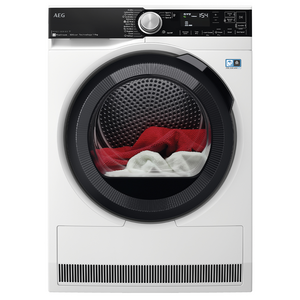 AEG 9000 Series 9kg Heat Pump Dryer with ProSteam and 3D Scan T959M6ORS