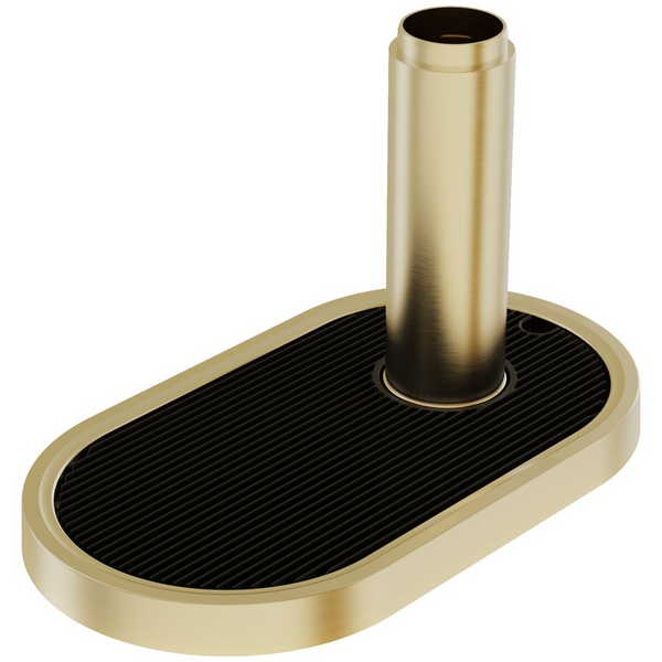 Zip HydroTap Raised Font Brushed Brass 95258Z18