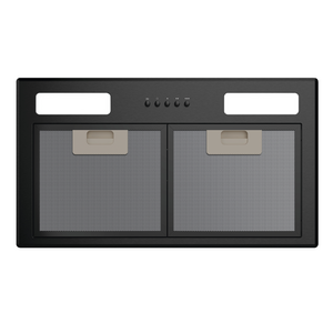 Haier 60cm 500 Series Integrated Insert Undermount Rangehood Black