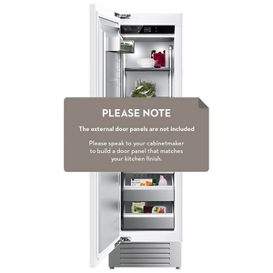 V-ZUG 348L V6000 60 Supreme Integrated Freezer Left Hinge